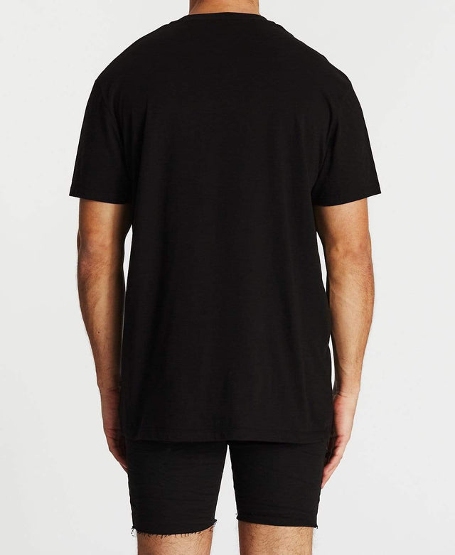 Nena & Pasadena Bad Company Relaxed T-Shirt Jet Black