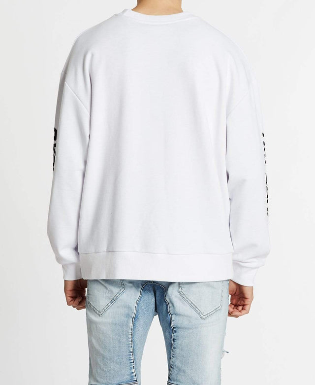 Nena & Pasadena Bryant Relaxed Fit Jumper White
