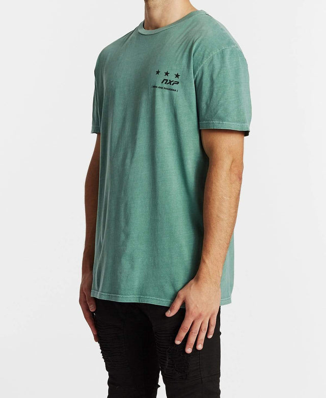 Nena & Pasadena Damned Relaxed T-Shirt Pigment Teal