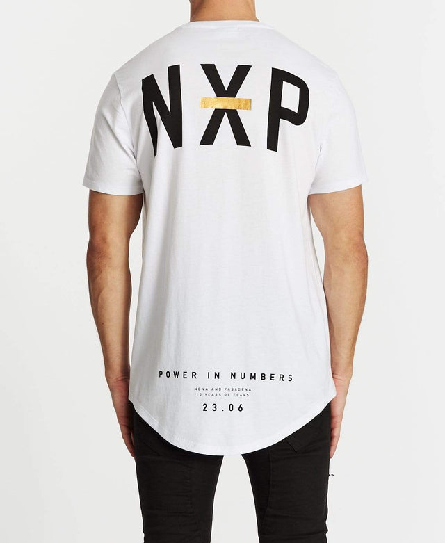 Nena & Pasadena Defence Cape Back T-Shirt White