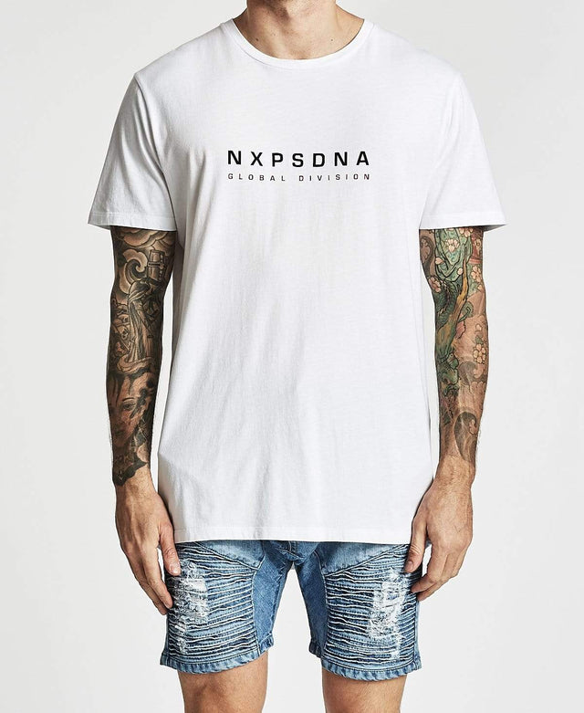 Nena & Pasadena Division Scoop Back T-Shirt White