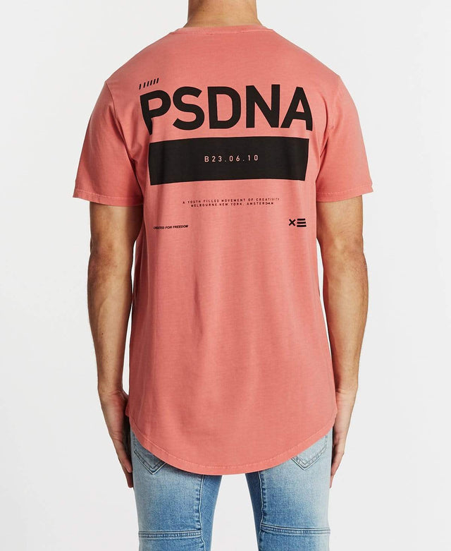 Nena & Pasadena Energy Cape Back T-Shirt Pigment Coral