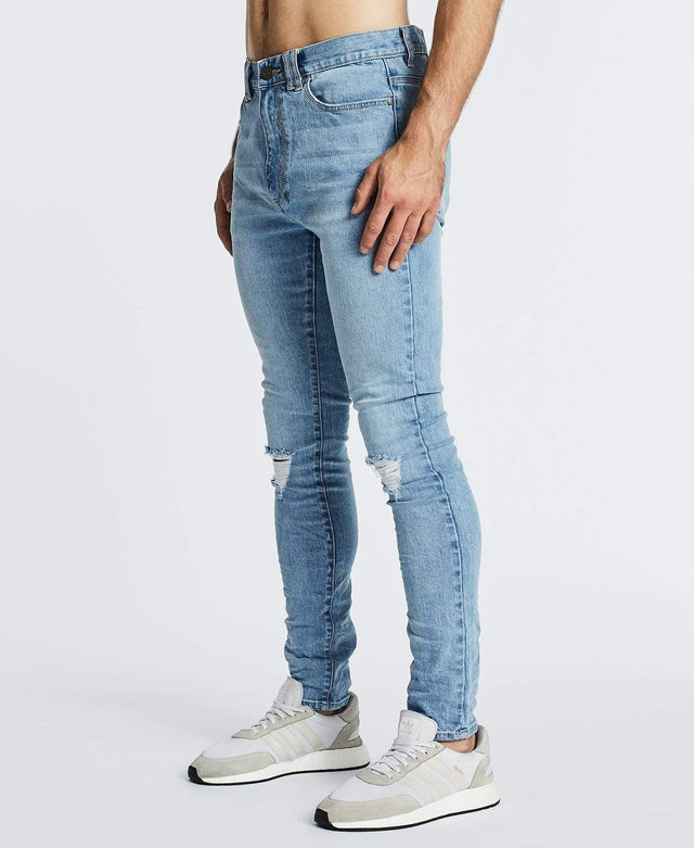 Nena & Pasadena Flynn 5 Pocket Skinny Fit Jeans Havana Blue