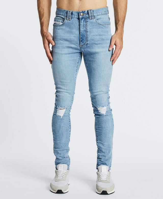 Nena & Pasadena Flynn 5 Pocket Skinny Fit Jeans Havana Blue