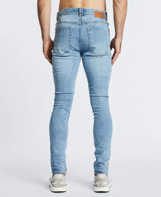 Flynn 5 Pocket Skinny Fit Jeans Havana Blue – Neverland Store