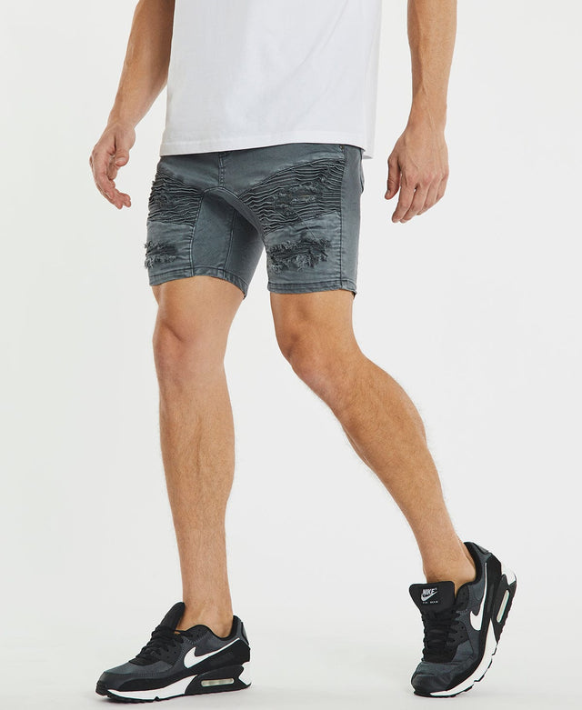 Nena & Pasadena Hell Cat Shorts Iron Gate