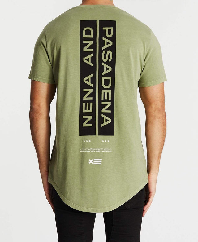 Nena & Pasadena Imagination Cape Back T-Shirt Pigment Tea