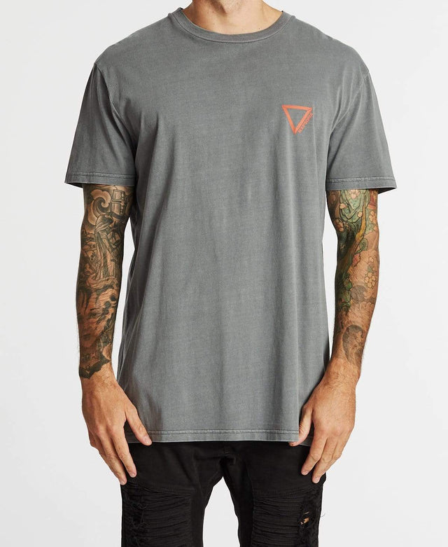 Nena & Pasadena Impact Relaxed Fit T-Shirt Pigment Charcoal