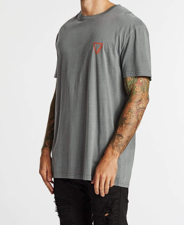 Nena & Pasadena Impact Relaxed Fit T-Shirt Pigment Charcoal