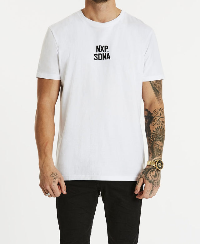 Nena & Pasadena Invader Cape Back T-Shirt White