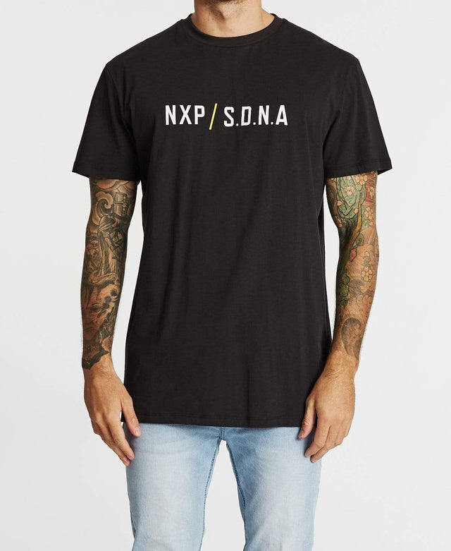 Nena & Pasadena Missile Relaxed Fit T-Shirt Jet Black