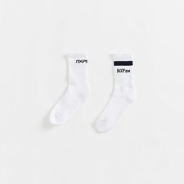 Nena & Pasadena Persist 2 Pack Socks White