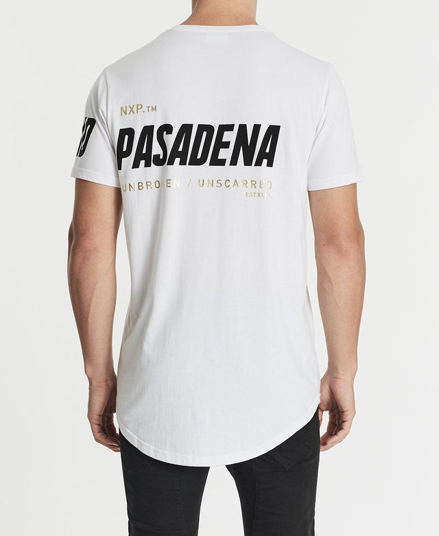 Nena & Pasadena Power Cape Back T-Shirt White