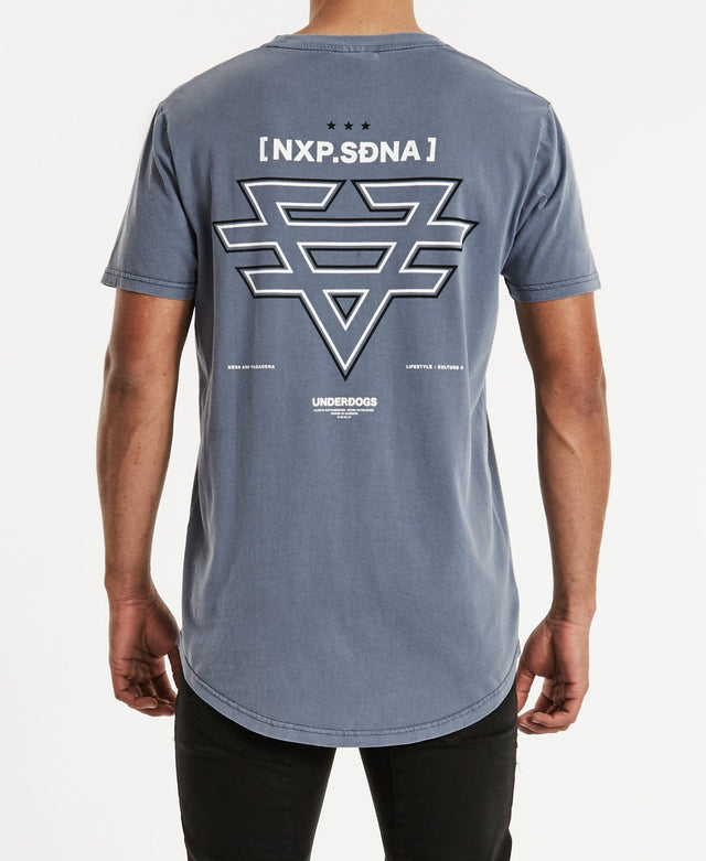 Nena & Pasadena Price Cape Back T-Shirt Pigment Folkstone Grey