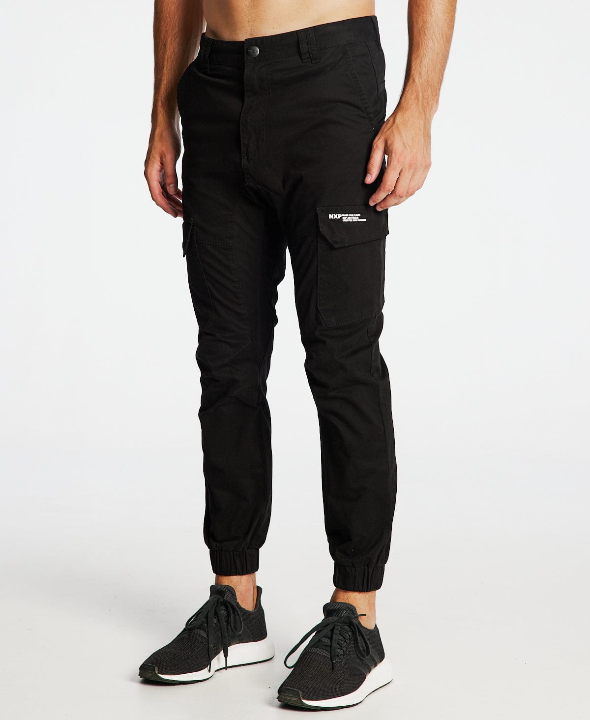 Sabre Cargo Jogger Pants Black – Neverland Store