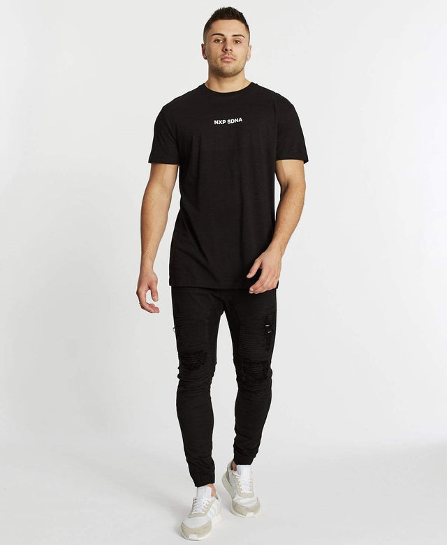 Nena & Pasadena Shock To The System Relaxed T-Shirt Jet Black