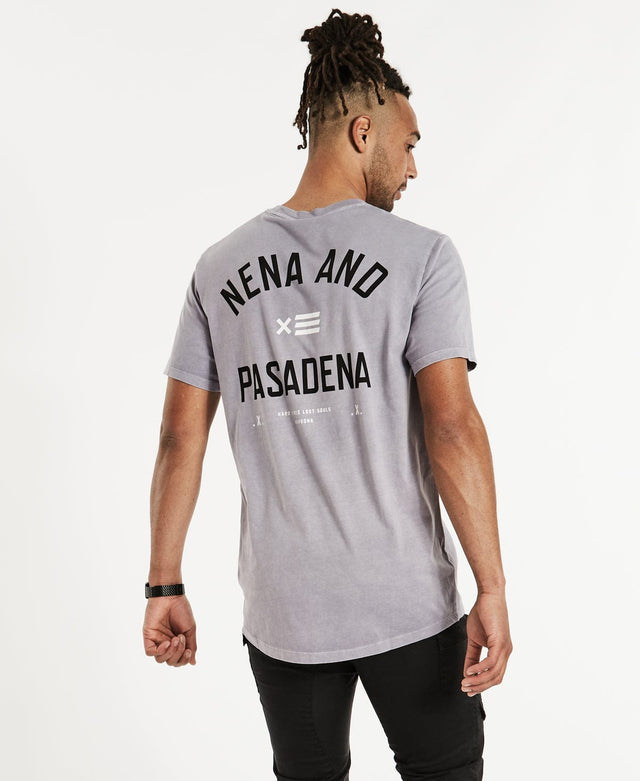 Nena & Pasadena Skyfall Cape Back T-Shirt Pigment Lavender