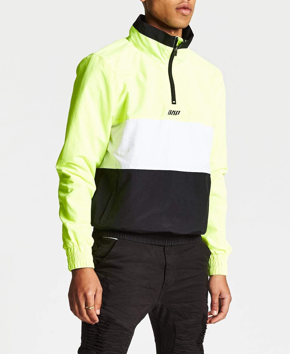 Neon shop white jacket