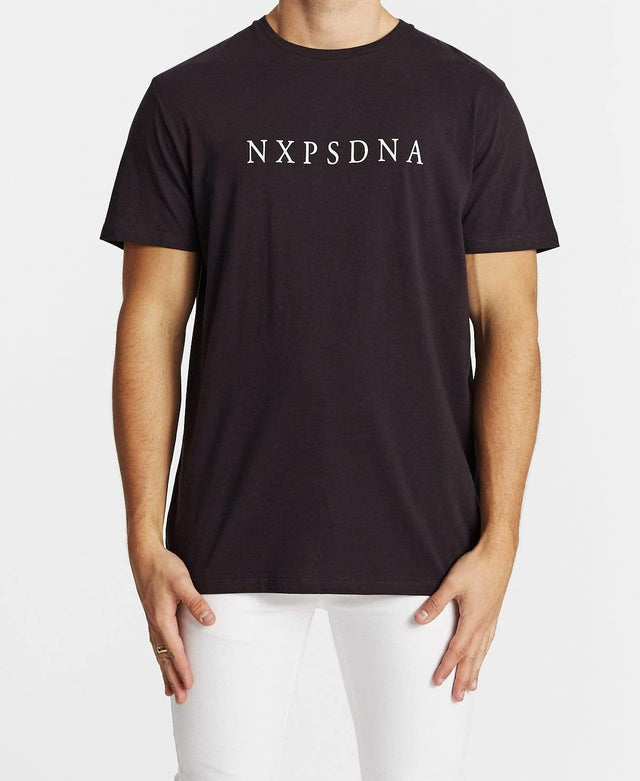Nena & Pasadena Stone Cold Scoop Back T-Shirt Graphite
