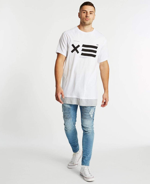 Nena & Pasadena Unbound Relaxed Fit T-Shirt White