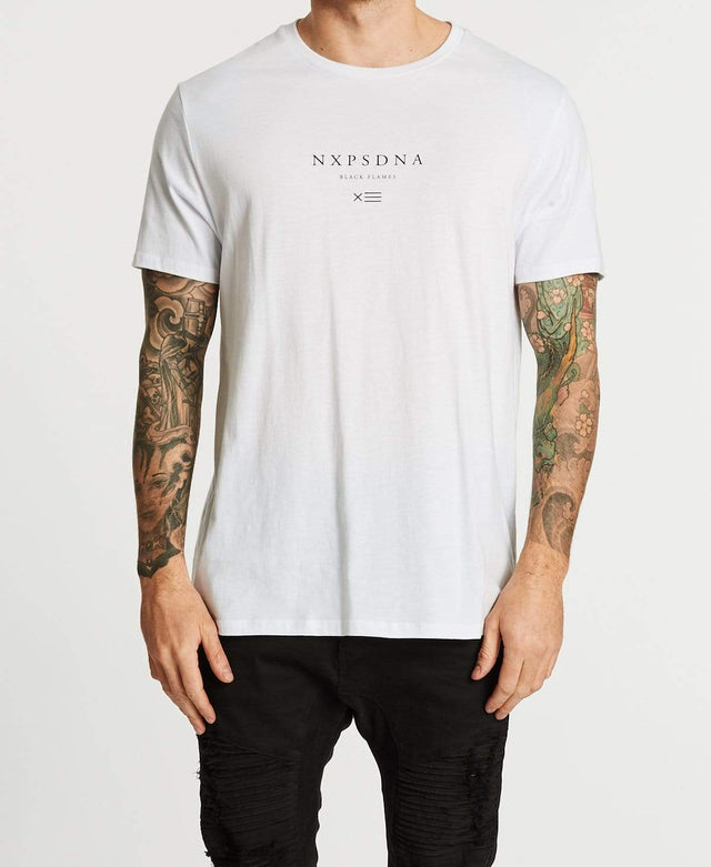 Nena & Pasadena Wildfire Cape Back T-Shirt White