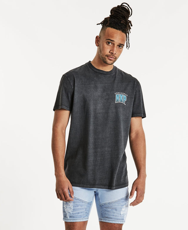Nena & Pasadena Wires Relaxed T-Shirt Pigment Black
