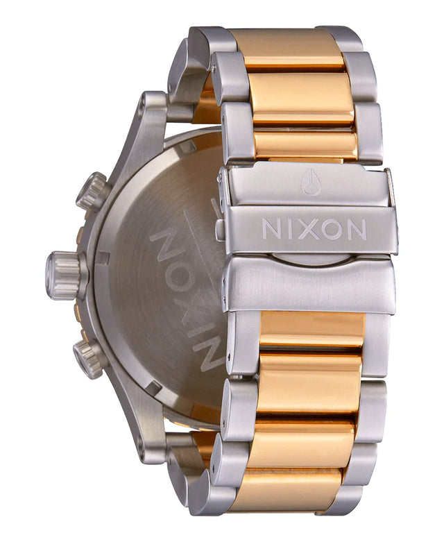 Nixon 51-30 Chrono Watch Silver/Gold