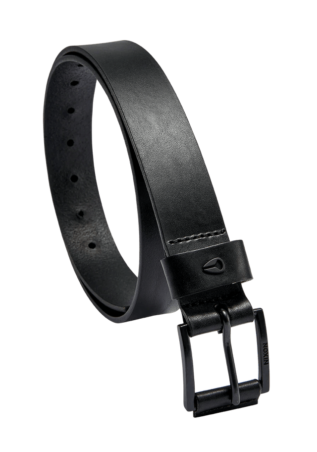 Nixon Americana Leather Belt Black
