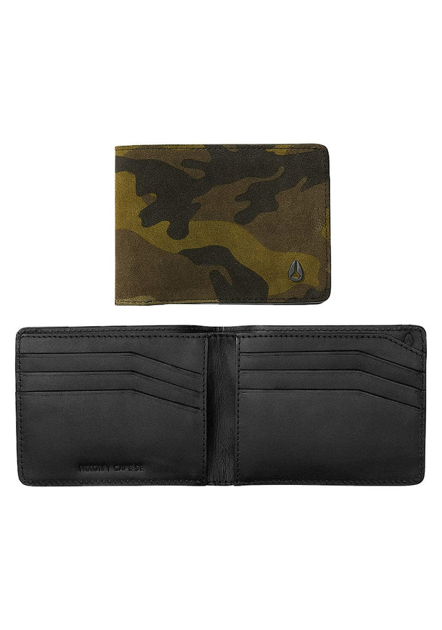 Nixon Cape SE Bi-Fold Wallet Black/Camo/Volt