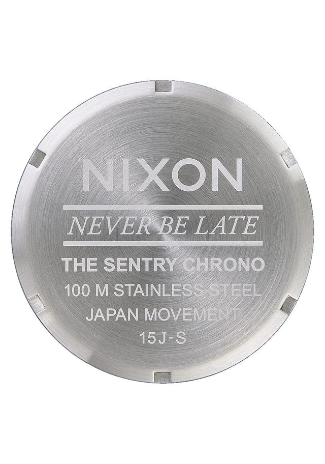 Nixon Sentry Chrono Watch White Sunray