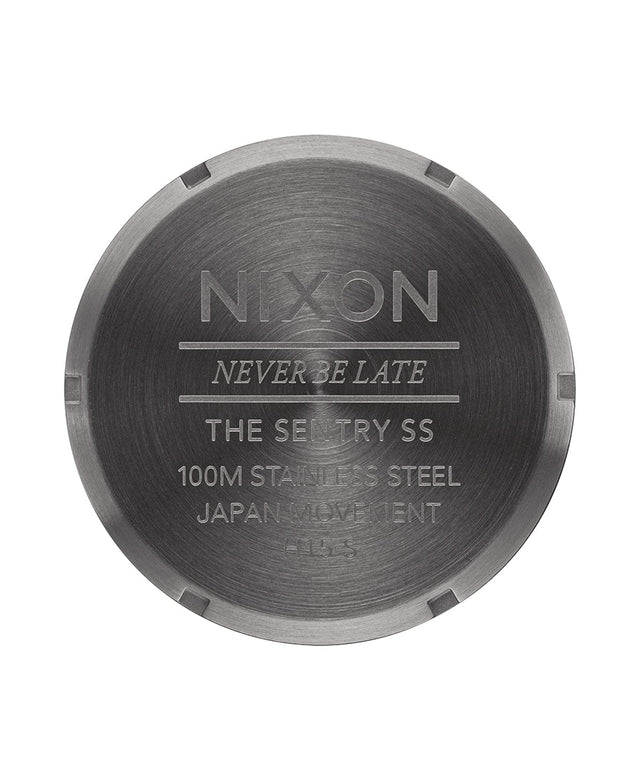 Nixon Sentry Stainless Steel Watch All Gunmetal