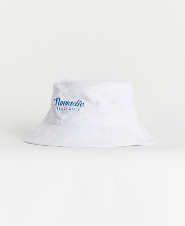 Nomadic Beach Club Hat White