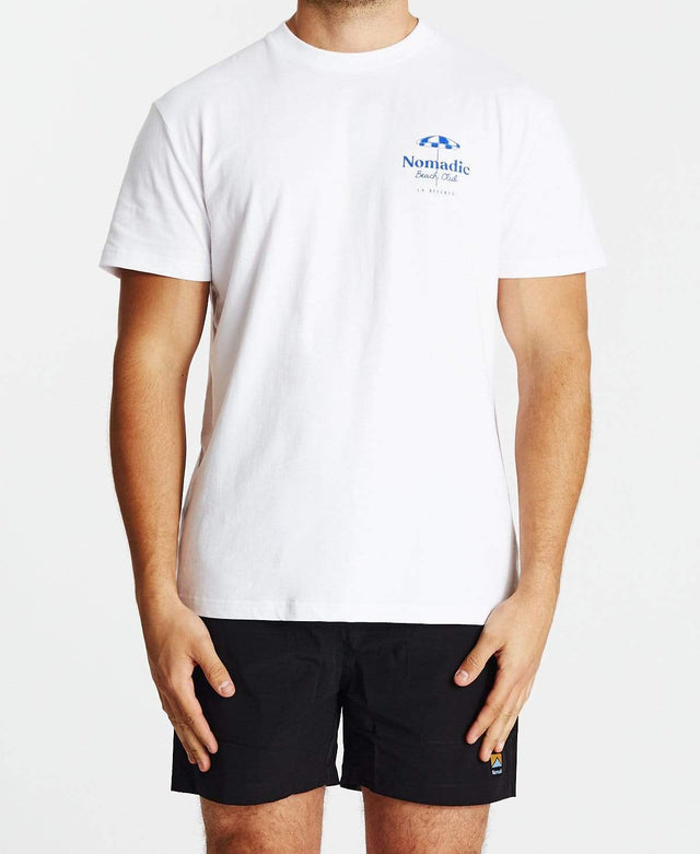 Nomadic Beach Club Standard T-Shirt White