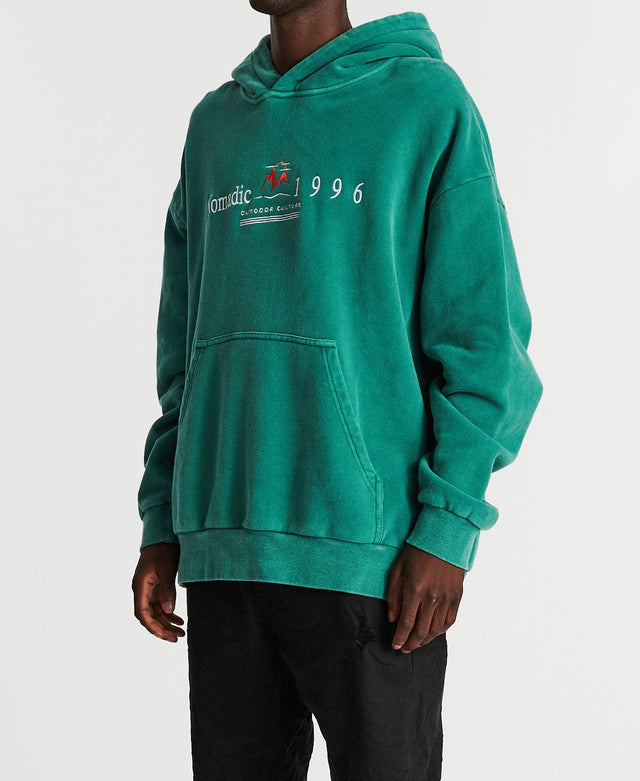 Nomadic Breezy Relaxed Hoodie Pigment Deep Jungle