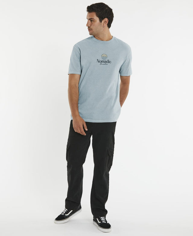 Nomadic Coast to Coast Relaxed T-Shirt Pigment Pearl Blue
