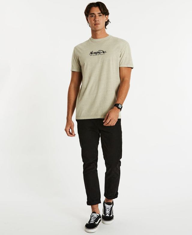 Nomadic Confused Relaxed T-Shirt Pigment Feather Grey