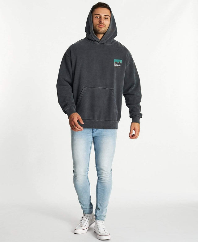 Nomadic Continental Relaxed Hoodie Pigment Asphalt