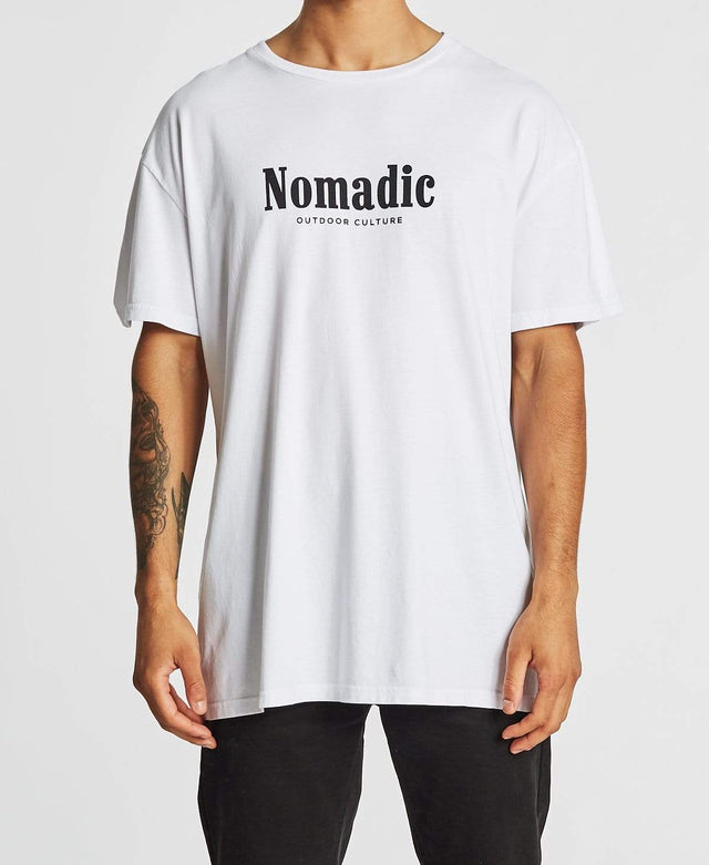 Nomadic Down Time Relaxed Fit T-Shirt White