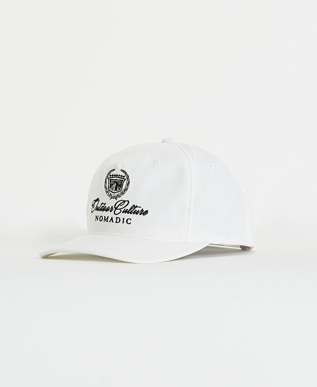 Nomadic Escalade Golfer Cap - White WHITE
