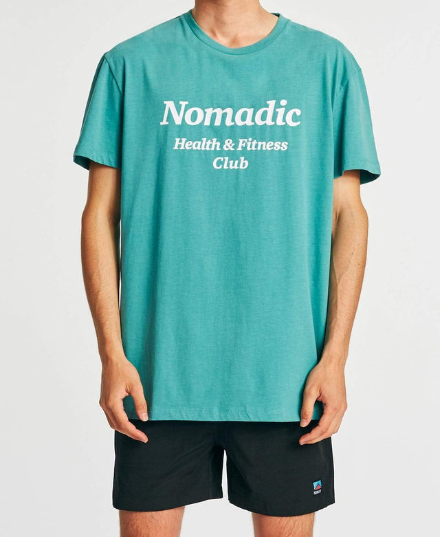 Nomadic Fitness Club Standard T-Shirt Bristol Blue