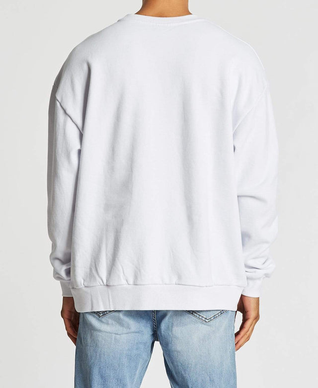Nomadic Great Northern Relaxed Fit Jumper White