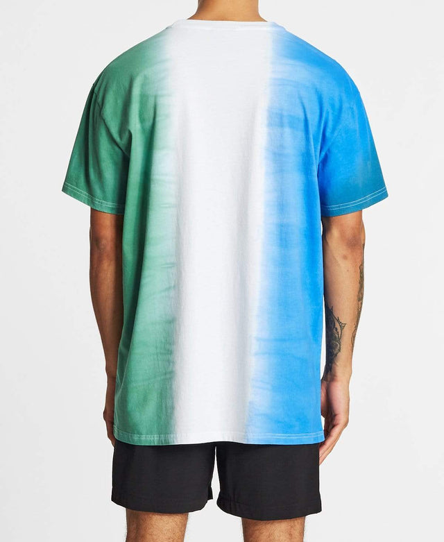 Nomadic Hide Out Relaxed T-Shirt Blue/White/Teal