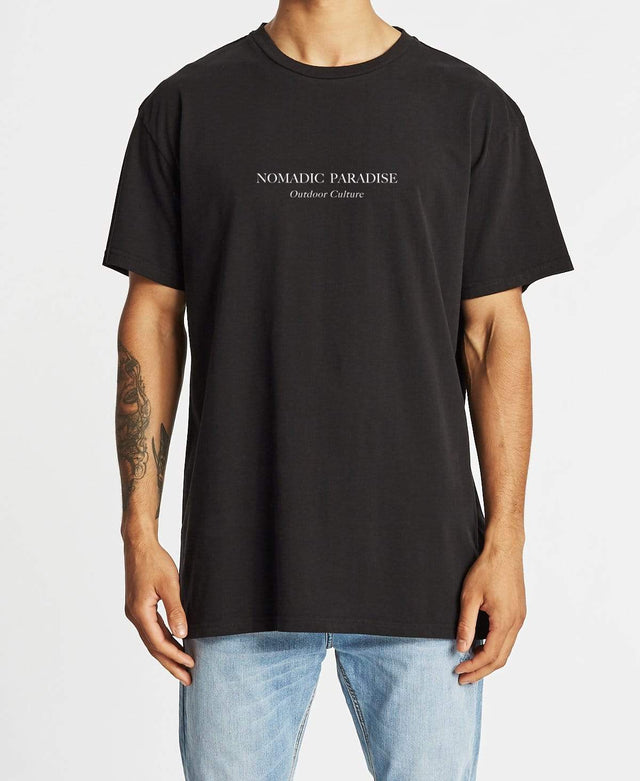 Nomadic Inception Relaxed Fit T-Shirt Jet Black