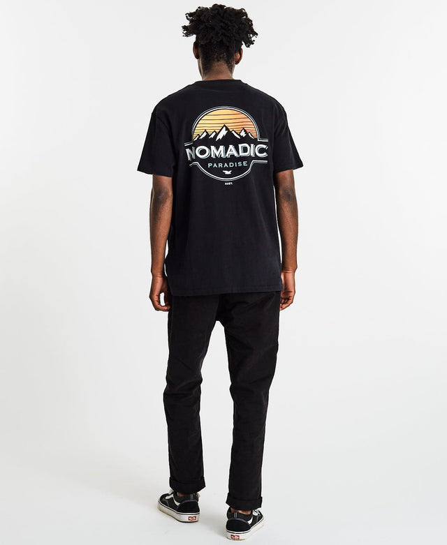 Nomadic Lifestyle Standard T-Shirt Jet Black
