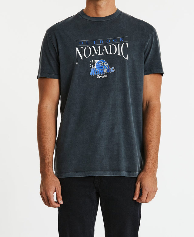 Nomadic Lightnin' Relaxed T-Shirt Pigment Asphalt