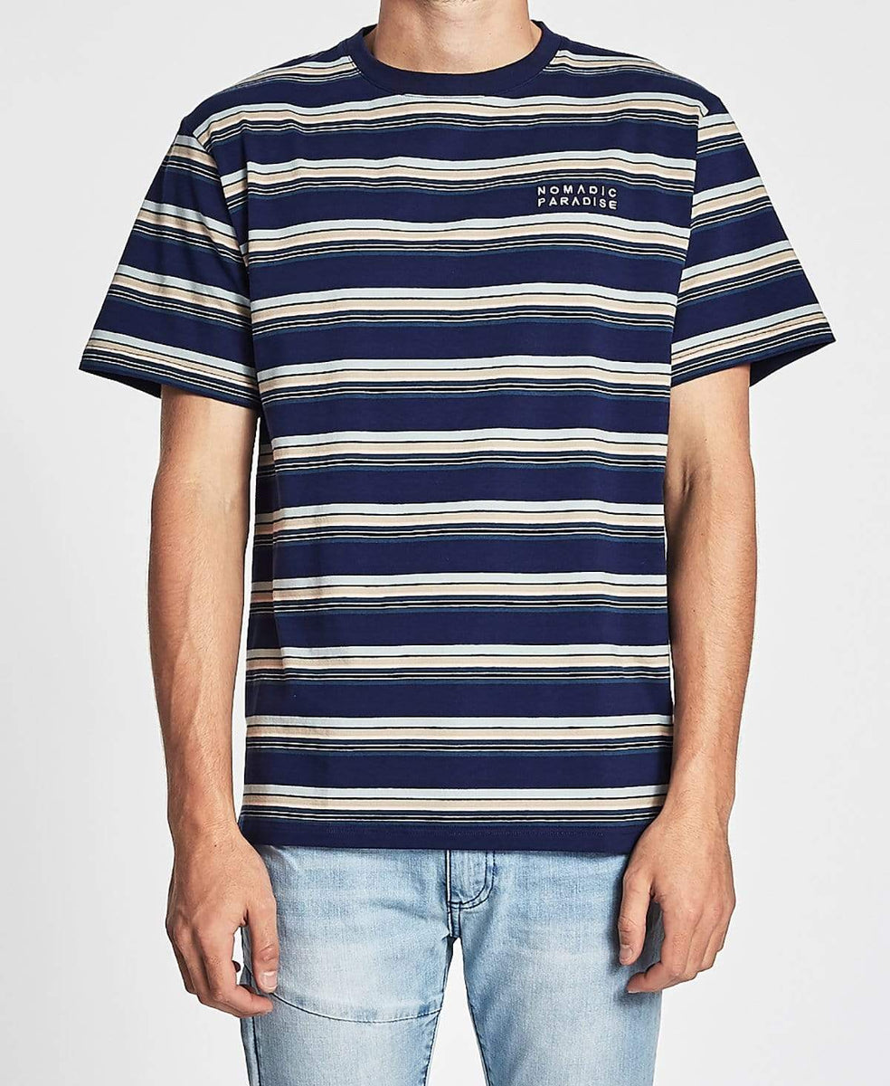 Marshy Horizontal Stripe T-Shirt Multi Colour – Neverland Store