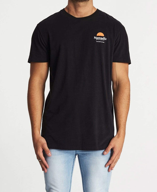 Nomadic Moonlit Standard T-Shirt Jet Black