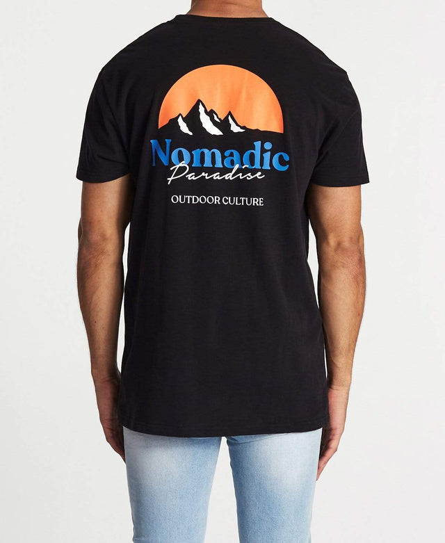 Nomadic Moonlit Standard T-Shirt Jet Black