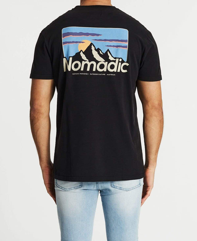 Nomadic Nightfall Standard T-Shirt Jet Black