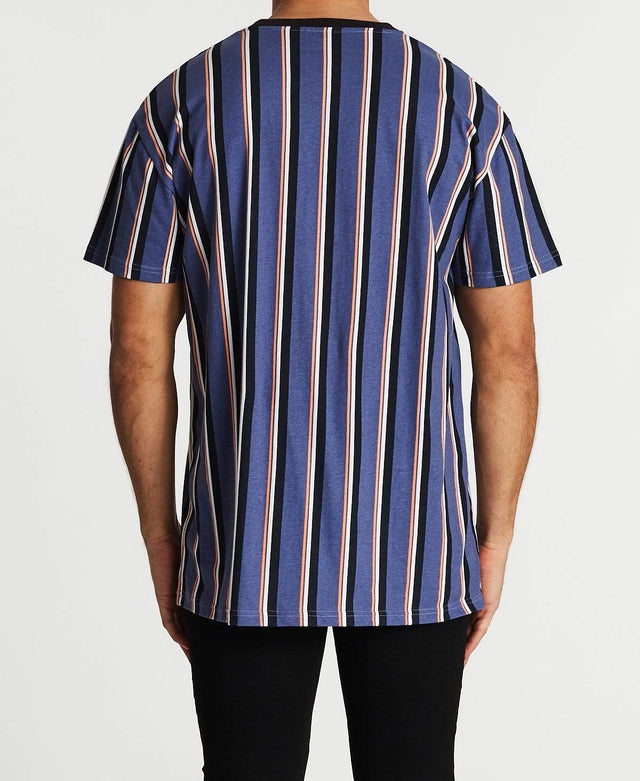 Nomadic Northern Relaxed T-Shirt Multi Coloured Stripe